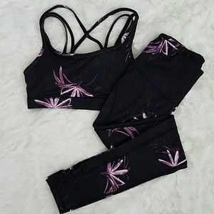 GAIAM Bra Top & Legging Set